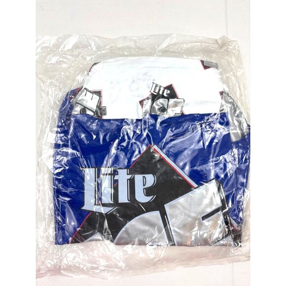Vintage Inflatable Miller Lite Ice Beer Can 25" Tall Bar Decor Man Cave NEW - Picture 1 of 5